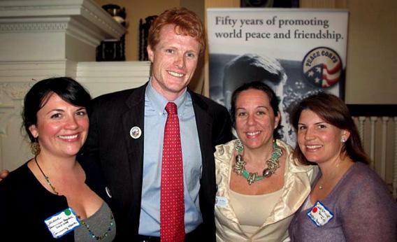 Joe Kennedy III honors New England Peace Corps volunteers.