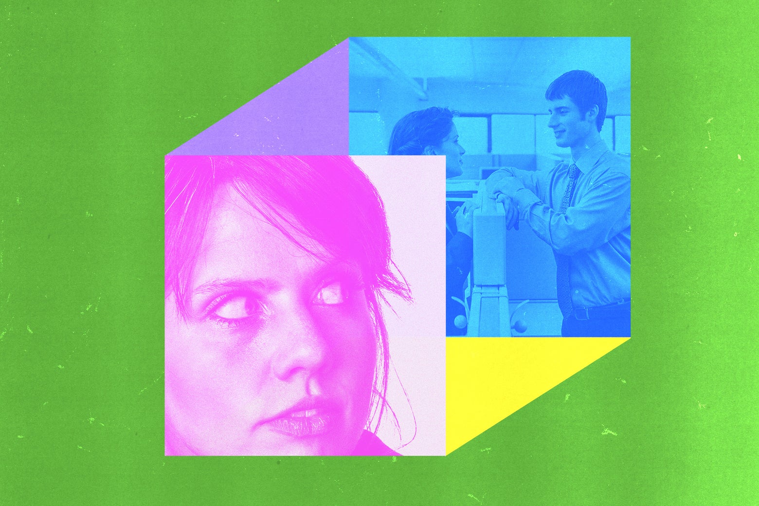 I Know My Company Doesn't Frown Upon Workplace Romance. But One Employee Is Taking It Too Far.