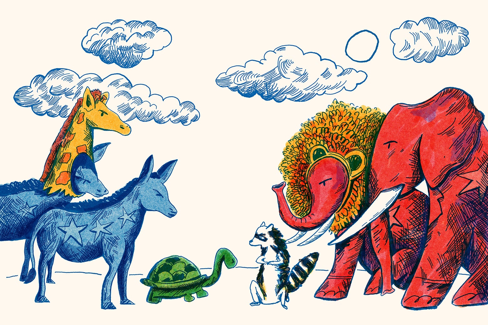 The current field of Democrats and Republicans is feeling pretty fringey.