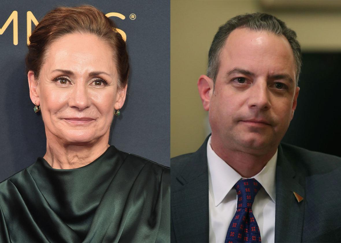 Laurie Metcalf Reince Priebus.