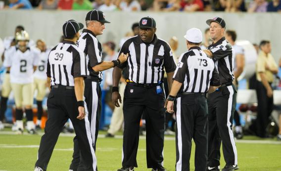 Yes, That's A Girl Behind Those NFL Stripes! Shannon Eastin Becomes First  Female NFL Referee