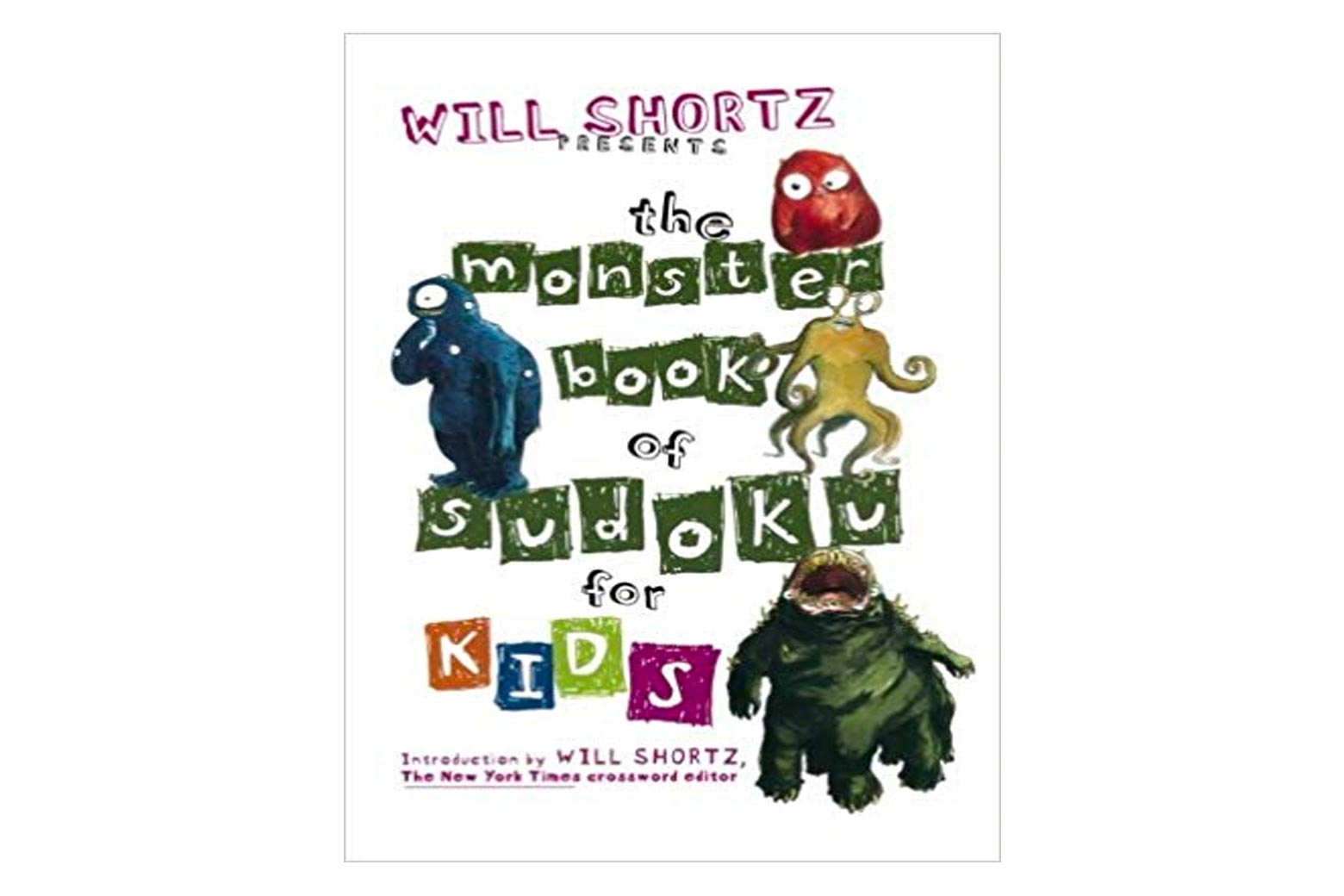 The Monster Book of Sudoku for Kids cover