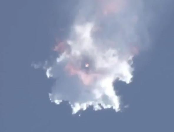 Falcon 9 explosion