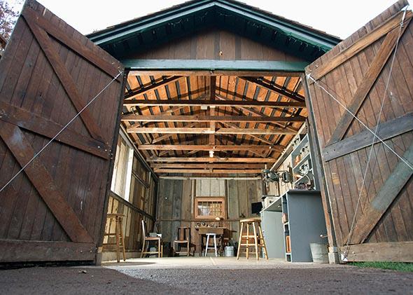 The newly renovated HP garage on Addison Avenue is seen Dec. 8, 2005, in Palo Alto, California