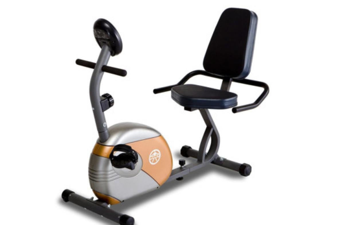 Marcy Recumbent Exercise Bike With Resistance ME-709
