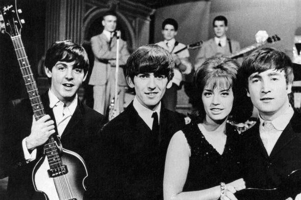 Lill-Babs and the Beatles took part in the Swedish show Drop-In in 1963.