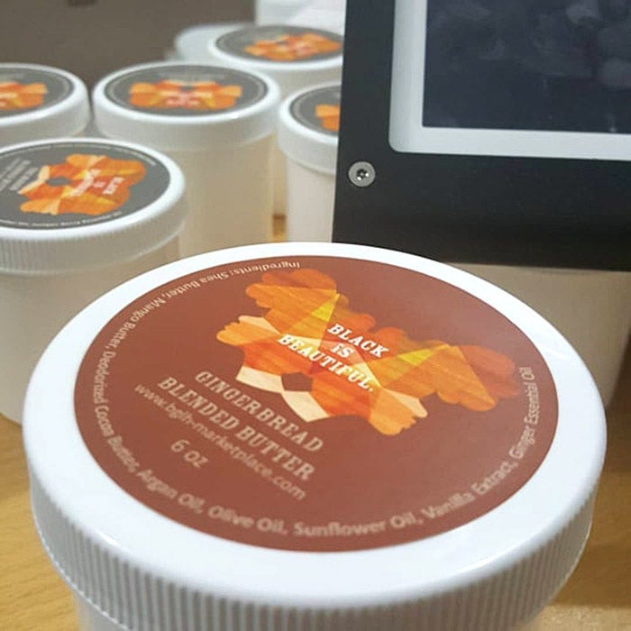 A tub of body butter.