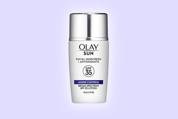 Olay Sun facial sunscreen is on sale for $10.