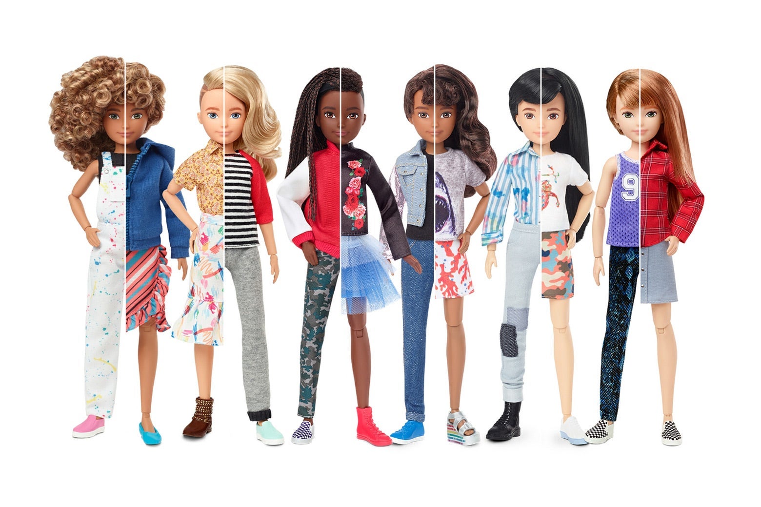 Mattel's “gender-neutral” dolls 