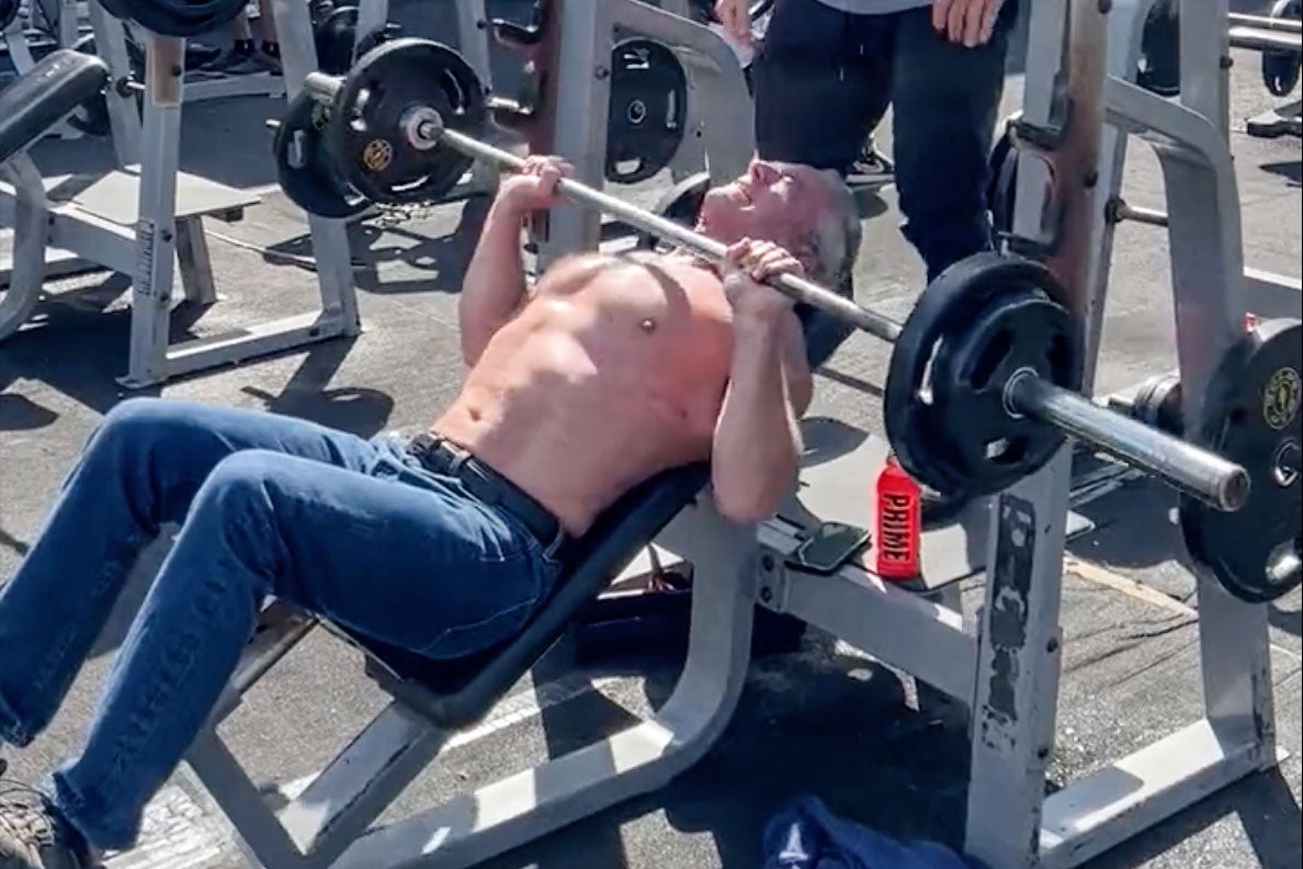 RFK Jr. s shirtless bench press and pushup videos are having a