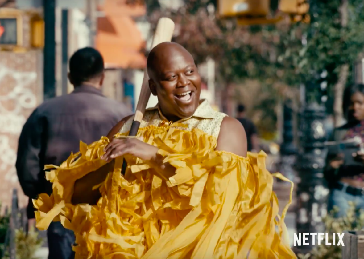 Unbreakable Kimmy Schmidt's Titus Burgess pays homage to Beyonce's
