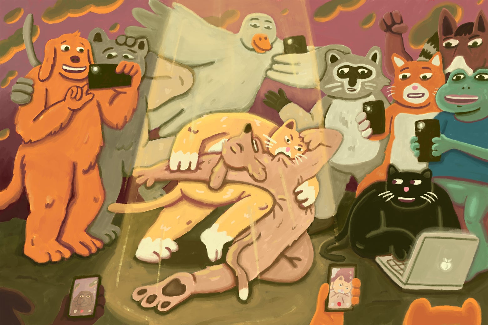Why we anthropomorphize animals on-line.