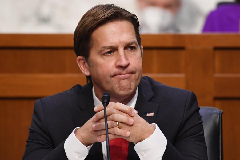 Senator Ben Sasse (R-Neb) speaks during the Senate Judiciary Committee on the fourth day of hearings on Supreme Court nominee Amy Coney Barrett, on October 15, 2020, on Capitol Hill in Washington, D.C.
