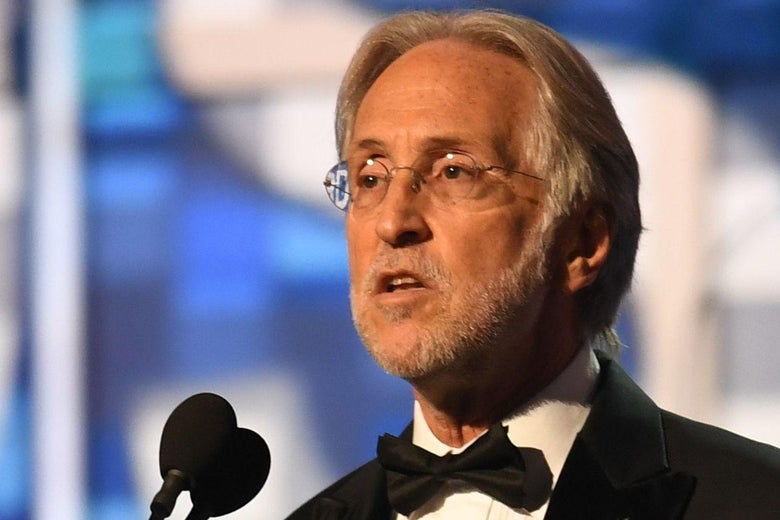 The Recording Academy President Neil Portnow speaks onstage during the 61st Annual Grammy Awards on February 10, 2019, in Los Angeles. (Photo by Robyn Beck / AFP) (Photo credit should read ROBYN BECK/AFP/Getty Images)