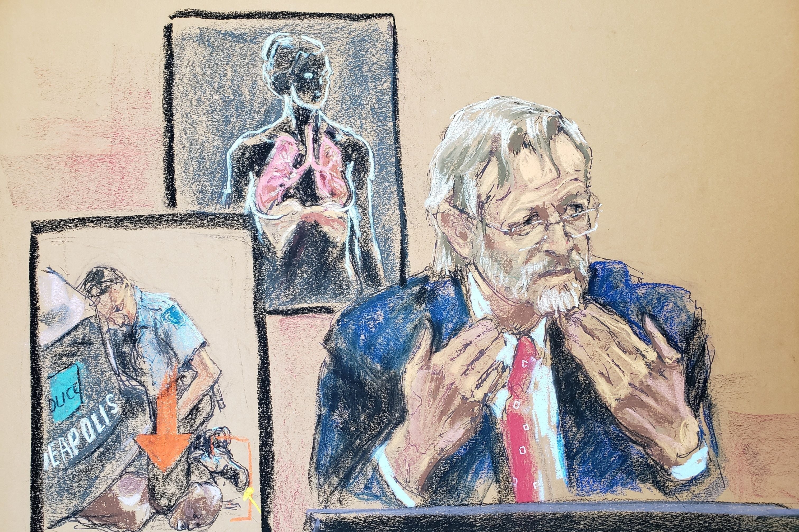 Expert Witness pinpoints the exact moment George Floyd died under ...