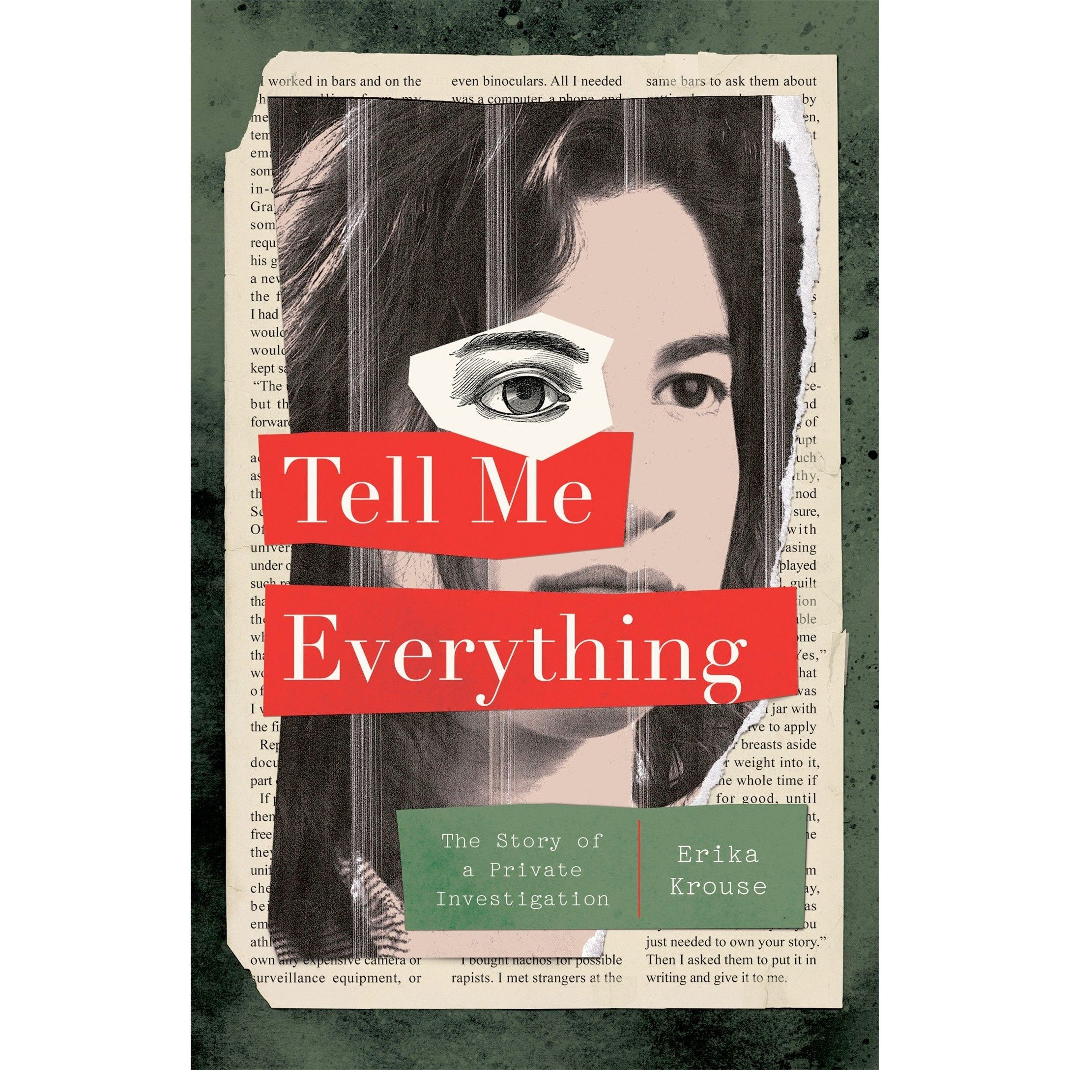 The cover of Tell Me Everything.