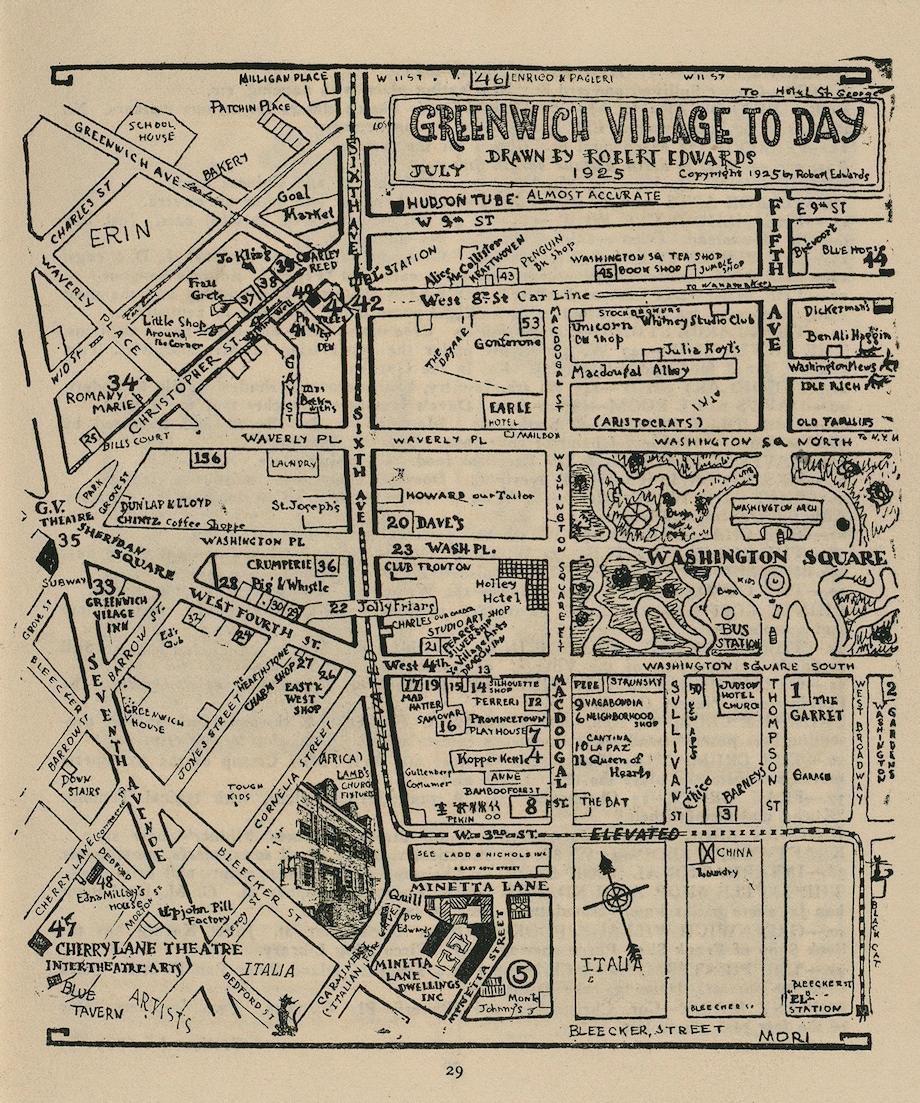 Greenwich Village Map