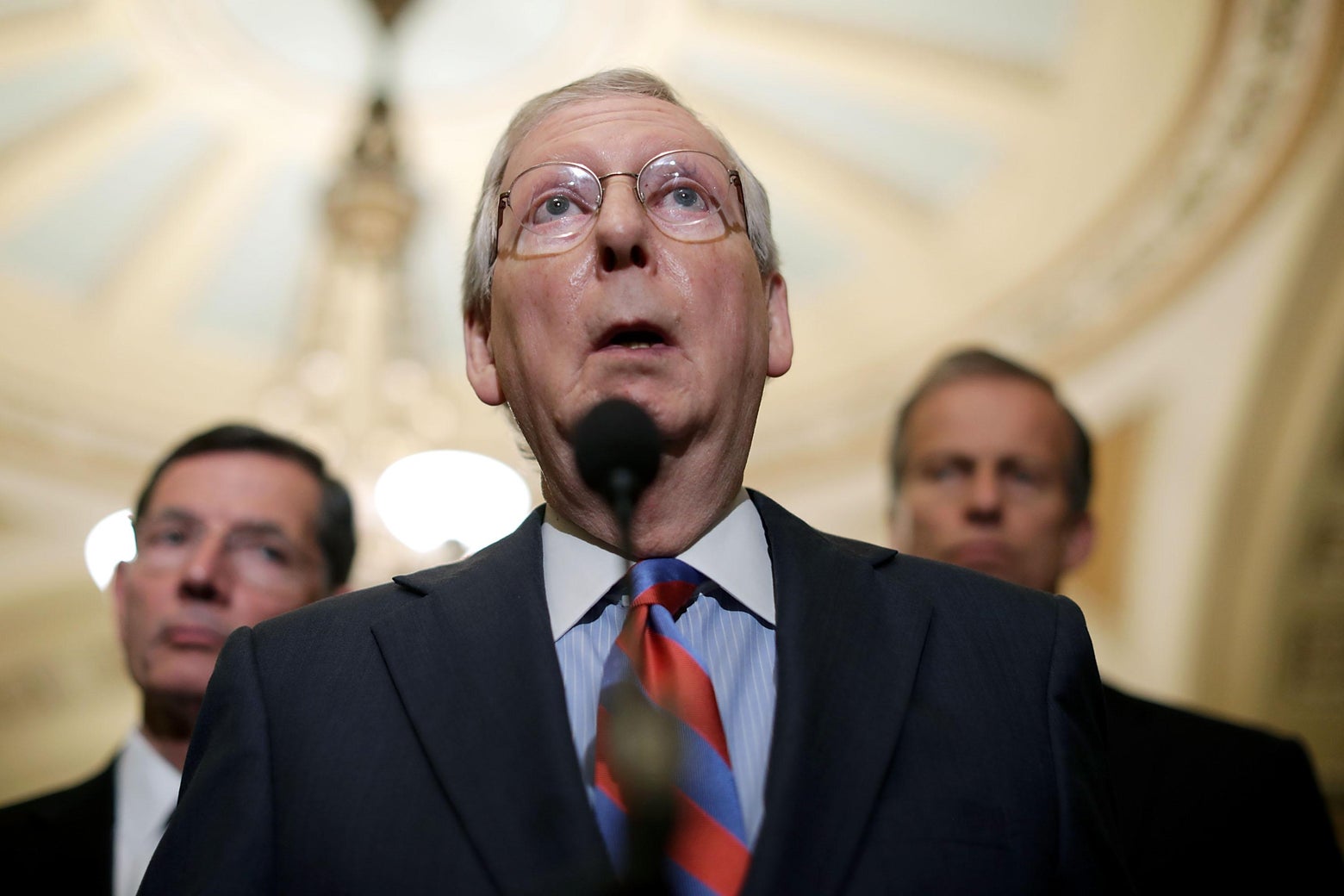 Mitch McConnell could keep Senate Democrats off the campaign trail.