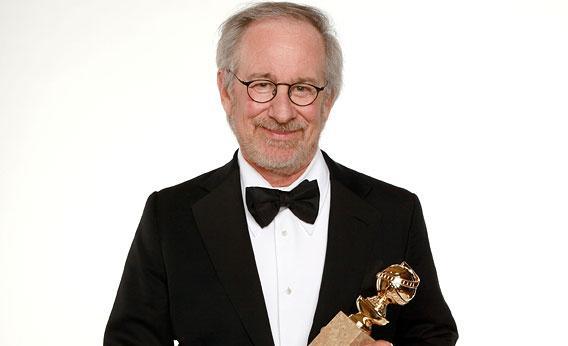 Director Steven Spielberg, winner of the Best Animated Film Award for 'The Adventures of Tintin' poses for a portrait backstage at the 69th Annual Golden Globe Awards held at the Beverly Hilton Hotel on January 15, 2012 in Beverly Hills, California.