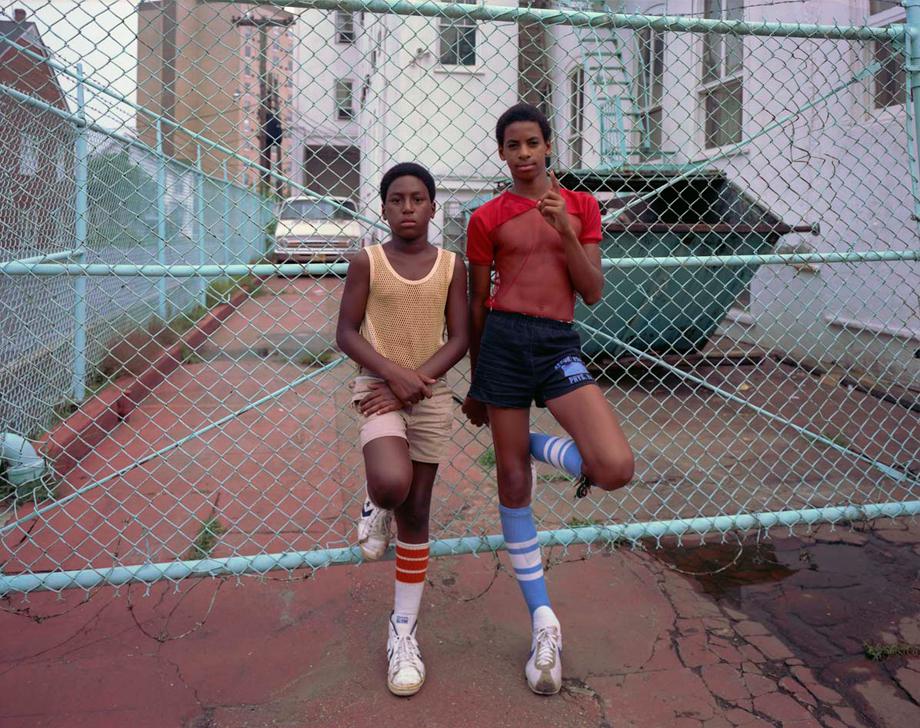 Blue Fence, Asbury Park, New Jersey, 1980