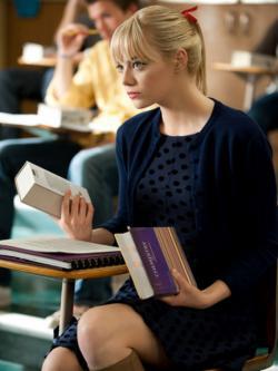 Emma Stone in The Amazing Spider Man.