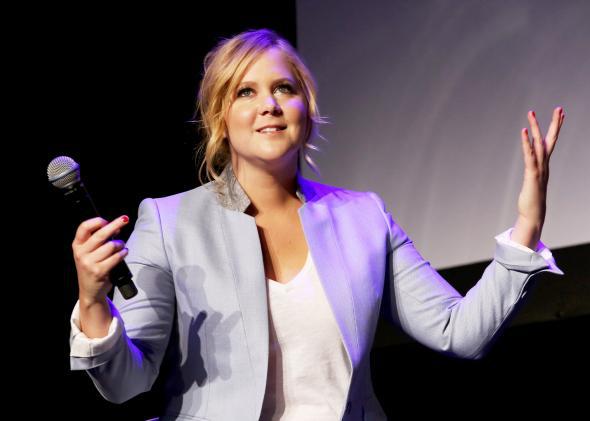 Amy Schumer, recently described by New York magazine as “a comet streaking gloriously across the Zeitgeist," speaks during the 2015 Tribeca Film Festival on April 19, 2015.