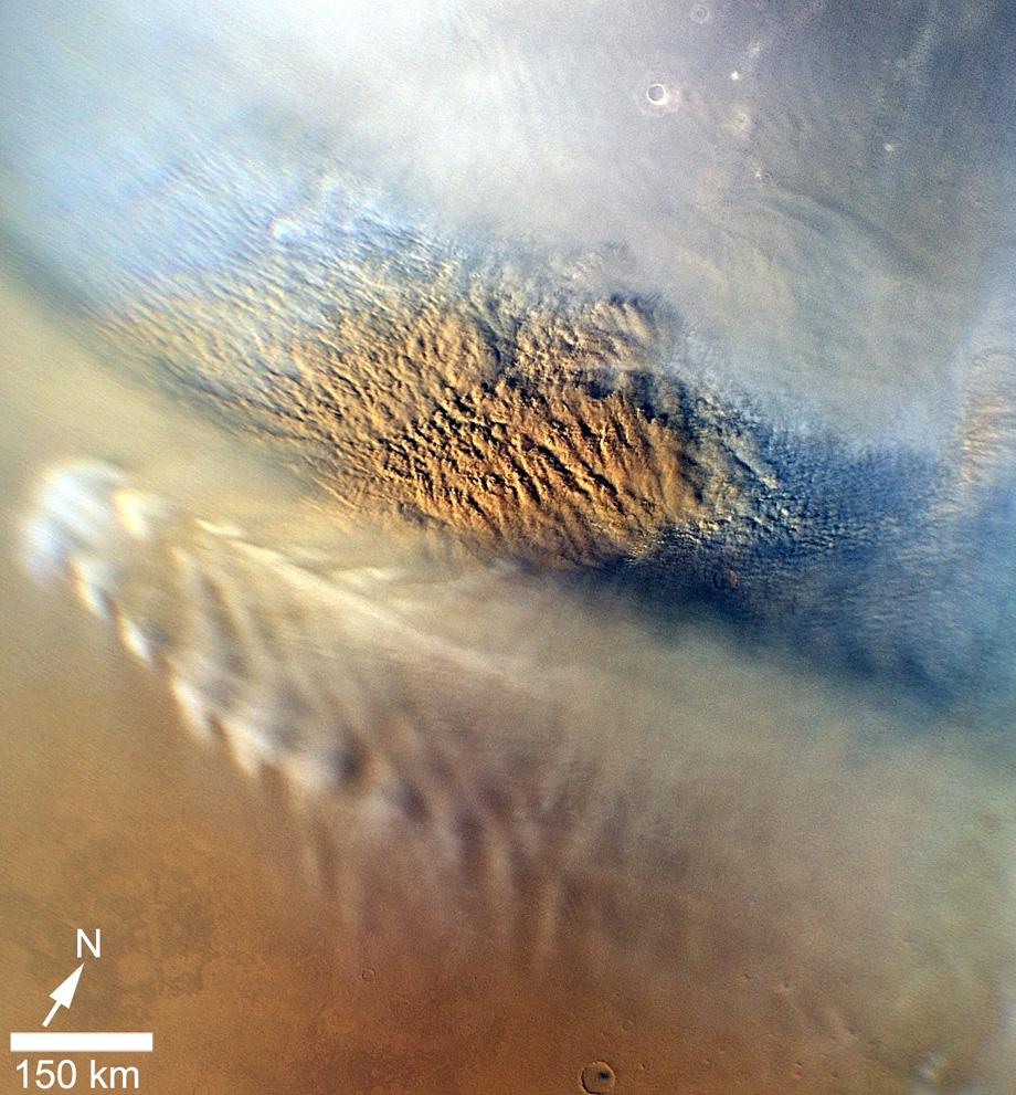 mars sand storms photo.