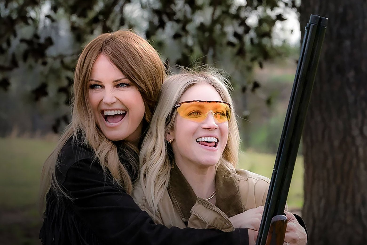Malin Akerman and Brittany Snow in Hunting Wives