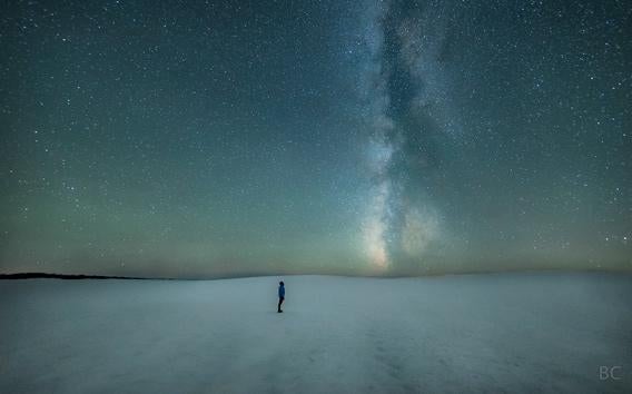 Ben Canales photo of the Milky Way from Oregon