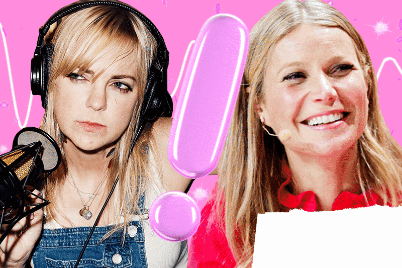 Celebrities podcasting