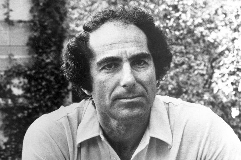 A younger Philip Roth.