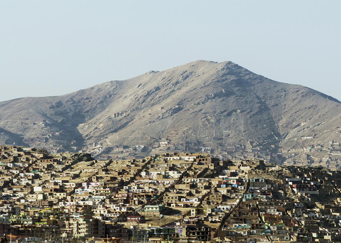 Kabul city view, Afghanistan.