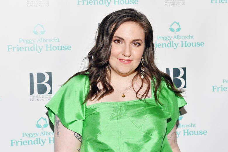 Lena Dunham attends the Friendly House 30th Annual Awards Luncheon on Oct. 26, 2019, in Los Angeles, California.