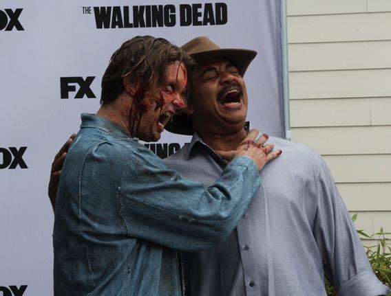 Neil Tyson and a zombie.