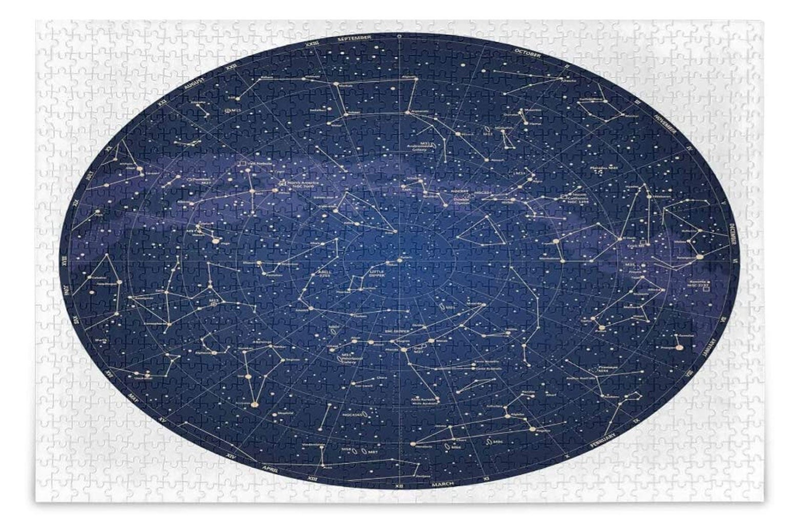 Galaxy Star Constellation Puzzle
