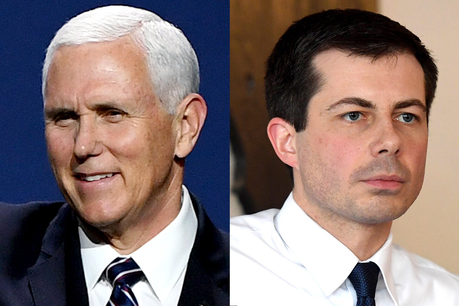 Pete Buttigieg is not "feuding" with Mike Pence.