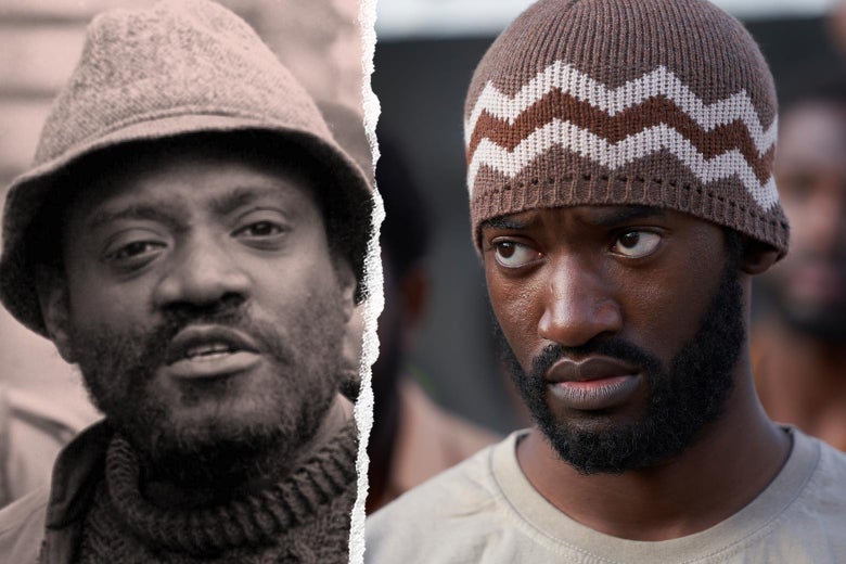Darcus Howe and Malachi Kirby as Darcus Howe.
