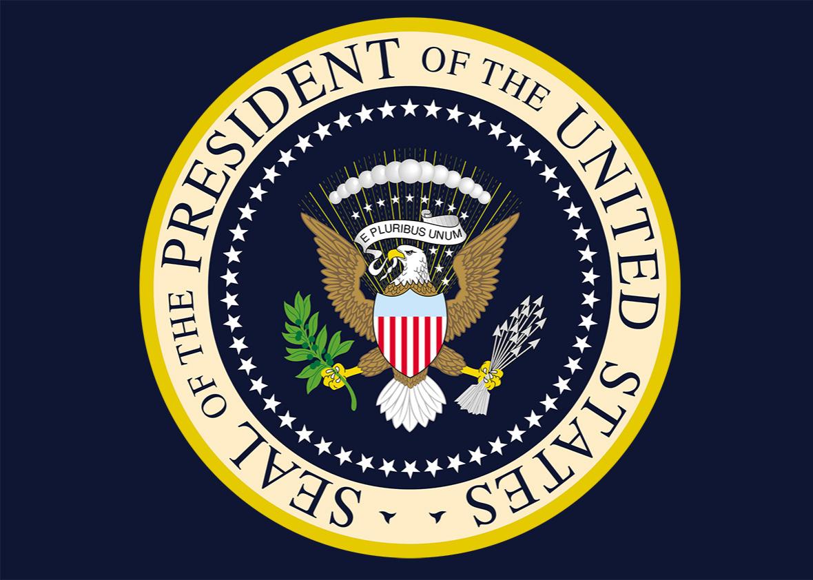 presidential seal. 