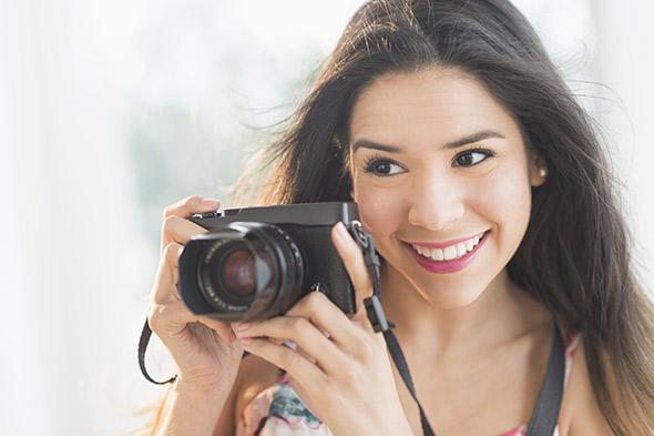 This microstock model feels optimistic about the future of professional photography!