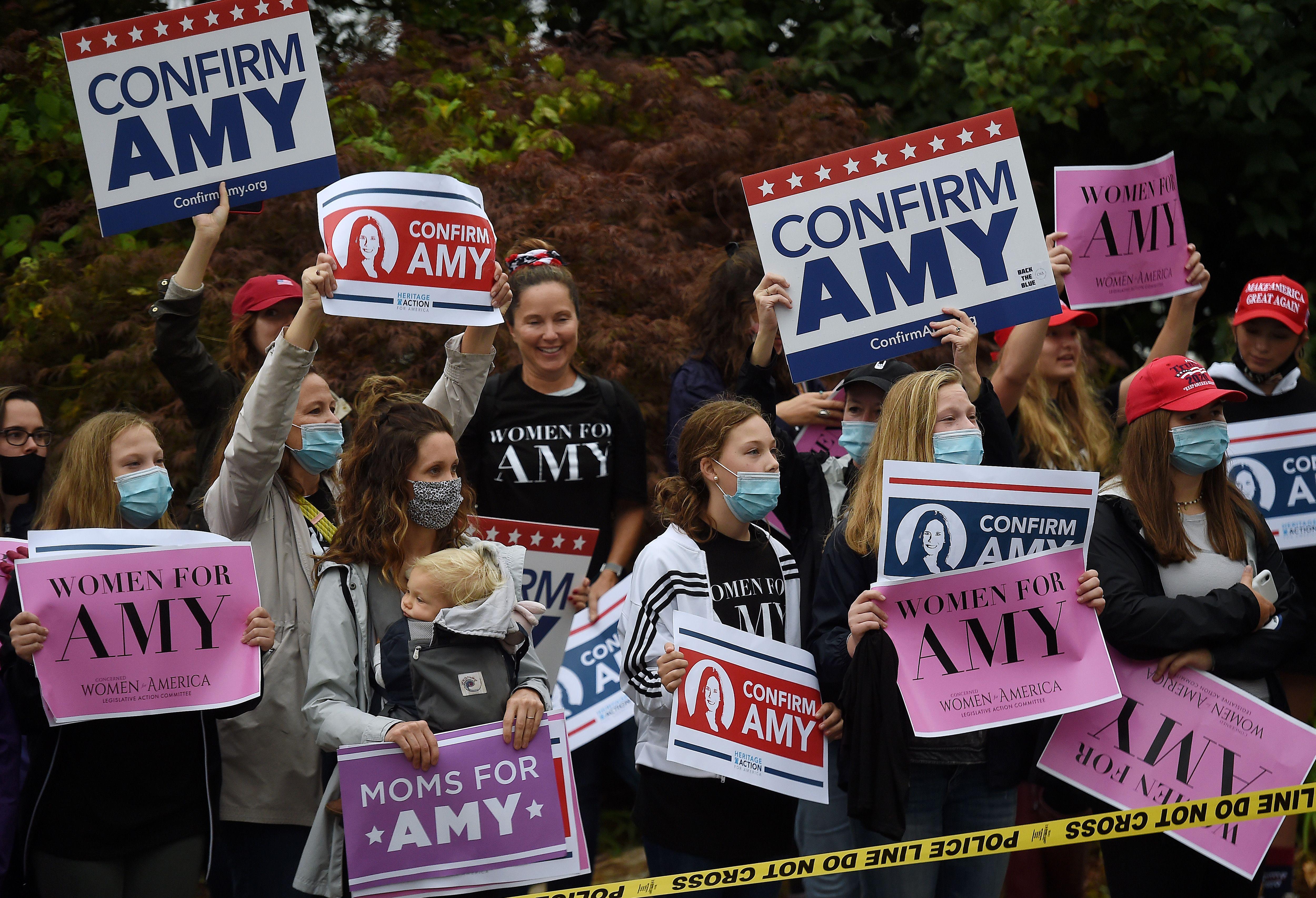 amy barrett women's rights