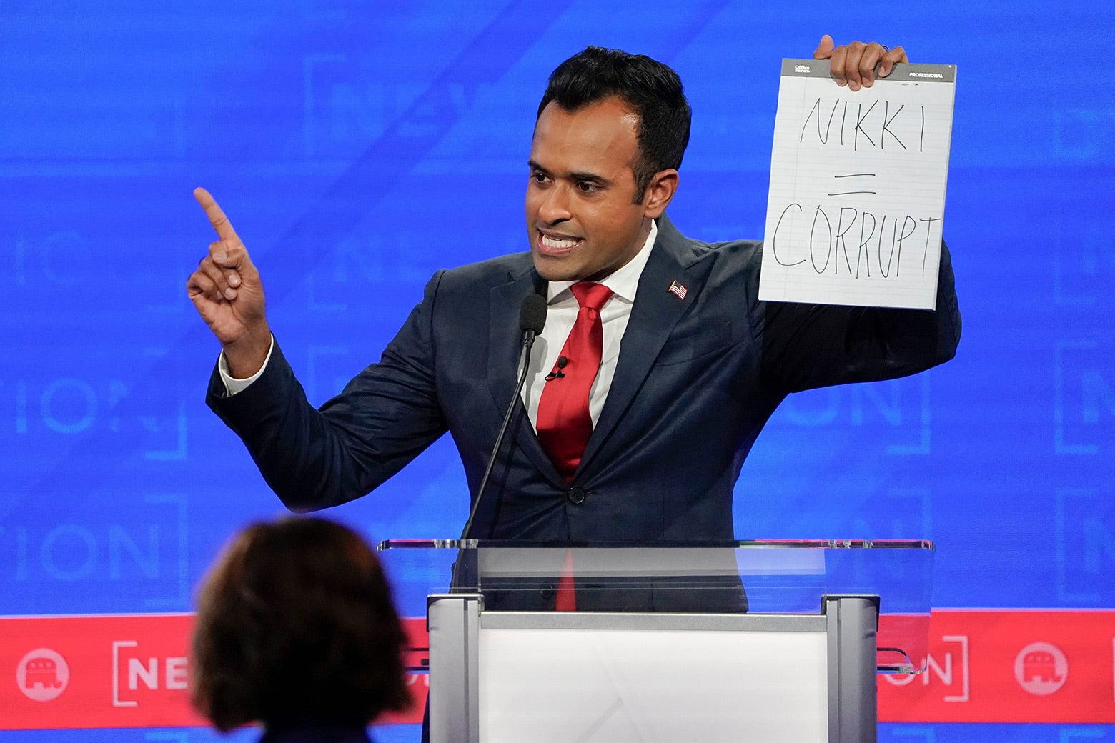 Vivek Ramaswamy Crammed As Many Far-Right Conspiracy Theories As He Could Into the Last GOP Debate Shirin Ali