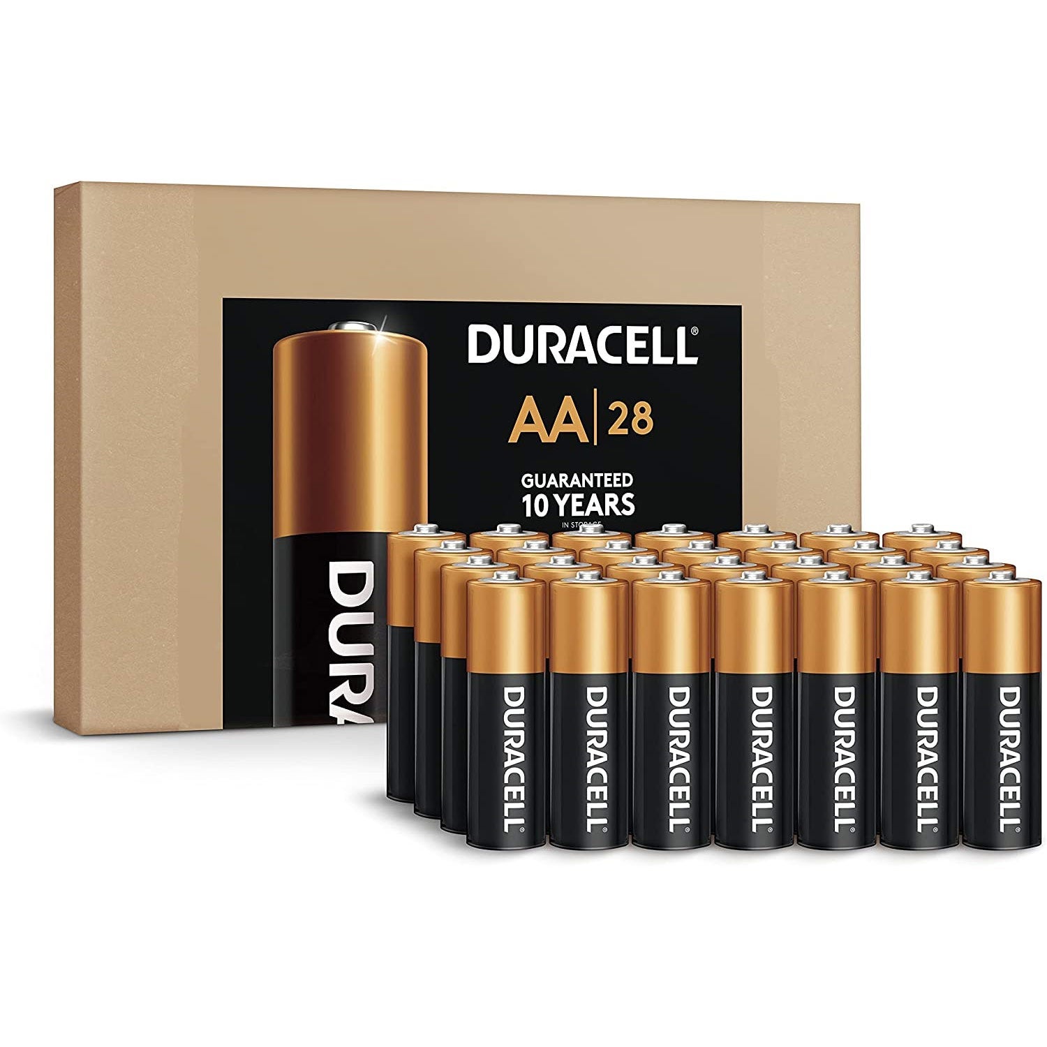 Duracell AA batteries.