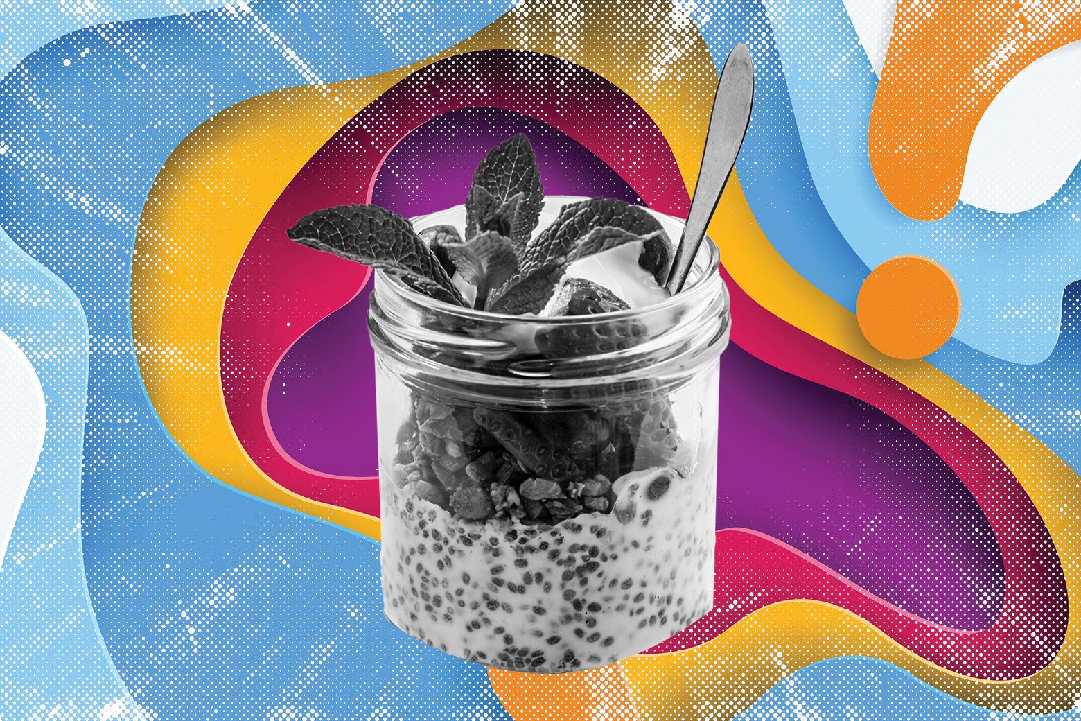 The best way to make overnight oats is with frozen berries.