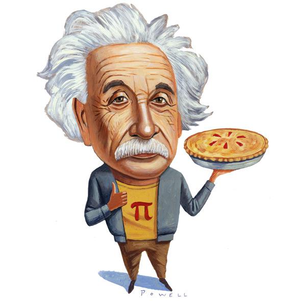 Image result for einstein and pi day