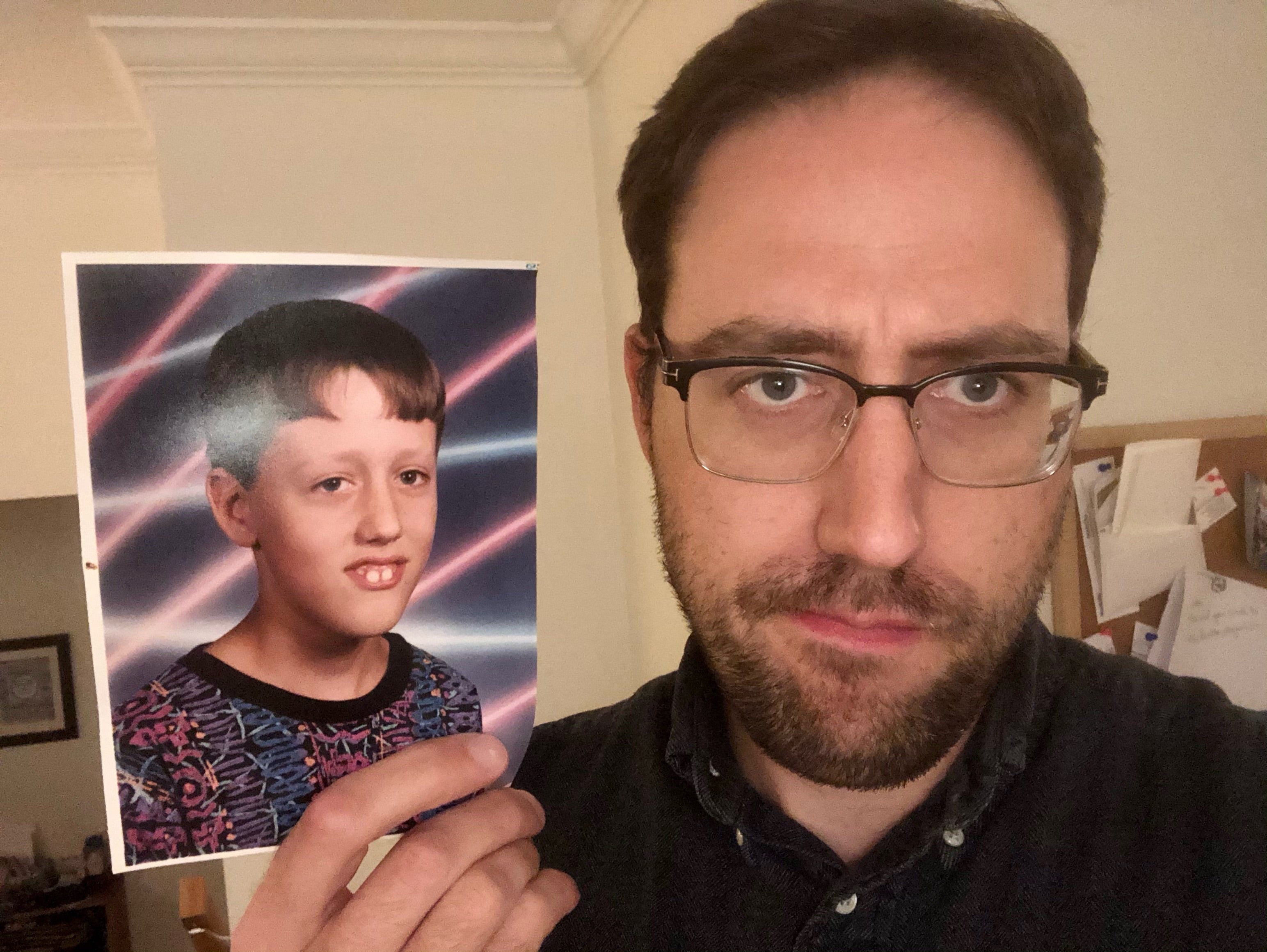 An Interview With a Man Who Just Discovered His Gawky Third-Grade Laser Photo Has Been a Meme for Years