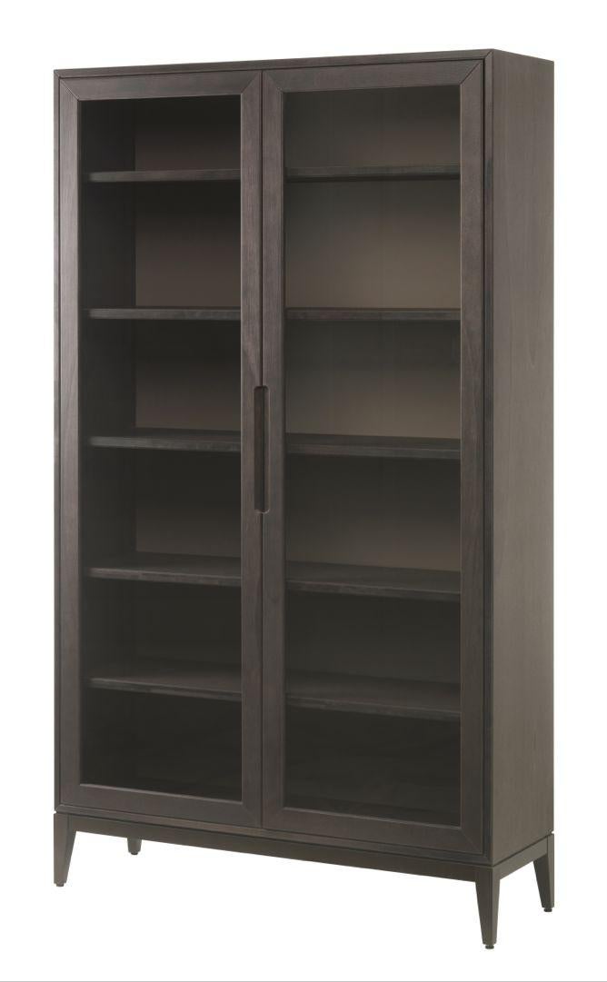 Regissor glass deals door cabinet