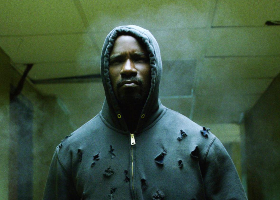 Mike Colter in Luke Cage.