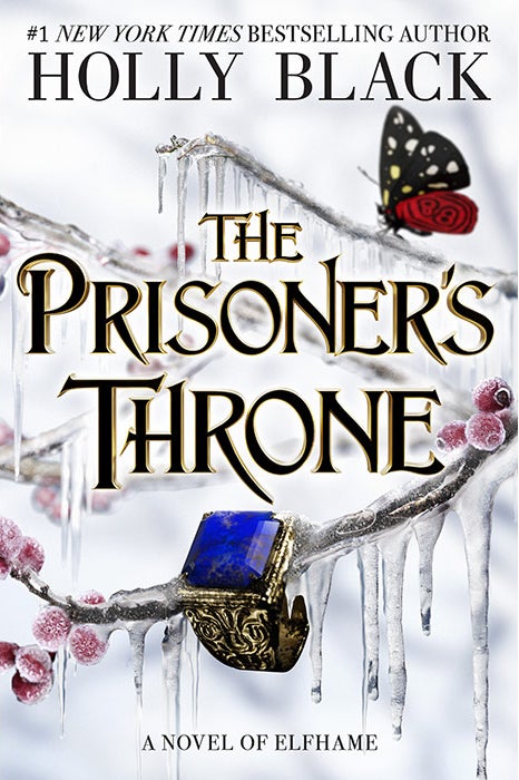 Book cover for The Prisoner's Throne.