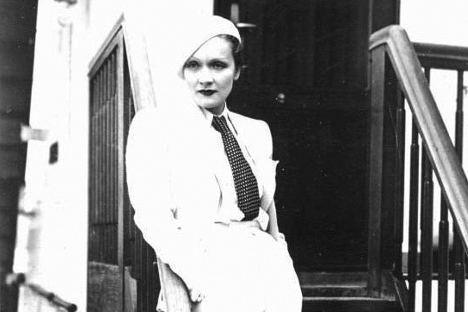 Marlene Dietrich and Claudette Colbert supposedly had a lesbian love