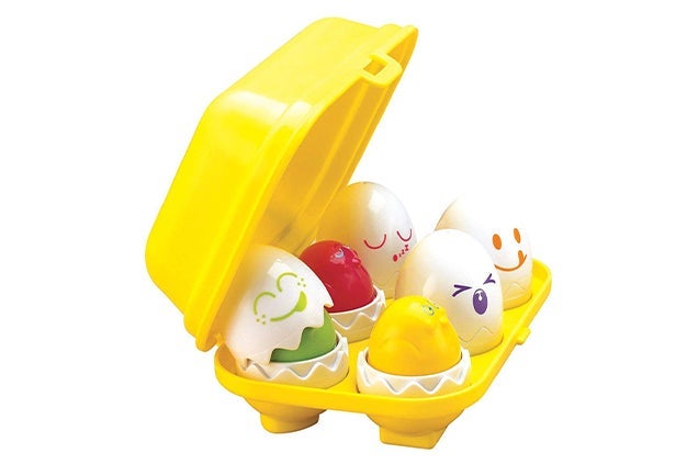 Tomy Toomies Hide & Squeak Eggs